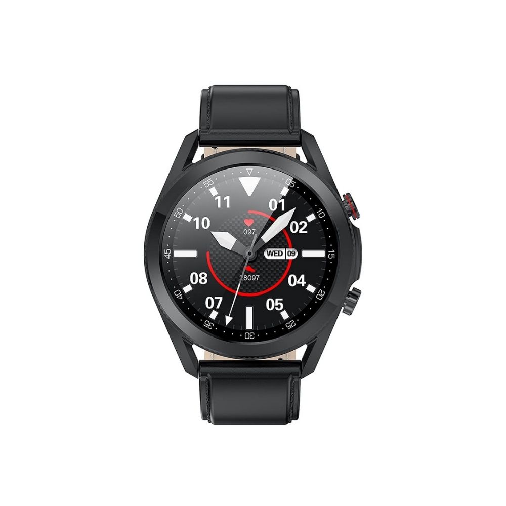 French Connection L19 Series Unisex Smartwatch with Full Touch Screen - Black
