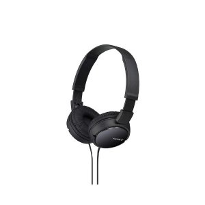 Sony MDR-ZX110 Wired On Ear Headphone without Mic (Black)