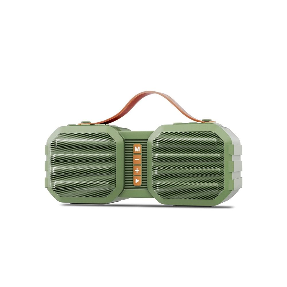 Zebronics Sound Feast 50 14 W Bluetooth Speaker (Green, Brown, Mono Channel)