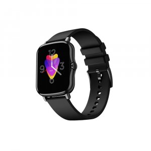 boAt Watch‌ Vertex 1.69 HealthEcosystem Smart Watches (Black Strap)