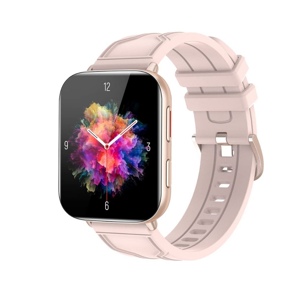 Fire-Boltt Max 1.78“ AMOLED Always ON Display with 368 x 448 Super Retina , Spo2 & Heart Rate Monitor Smart Watch (Pink)