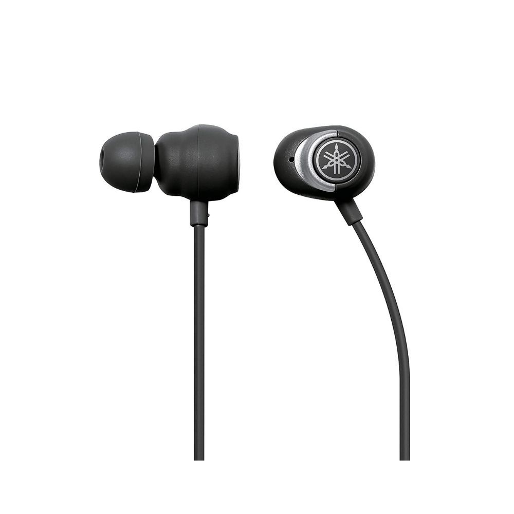 YAMAHA EP-E50A Wireless Bluetooth in Ear Neckband Headphone with mic for Phone Calls-(Black)
