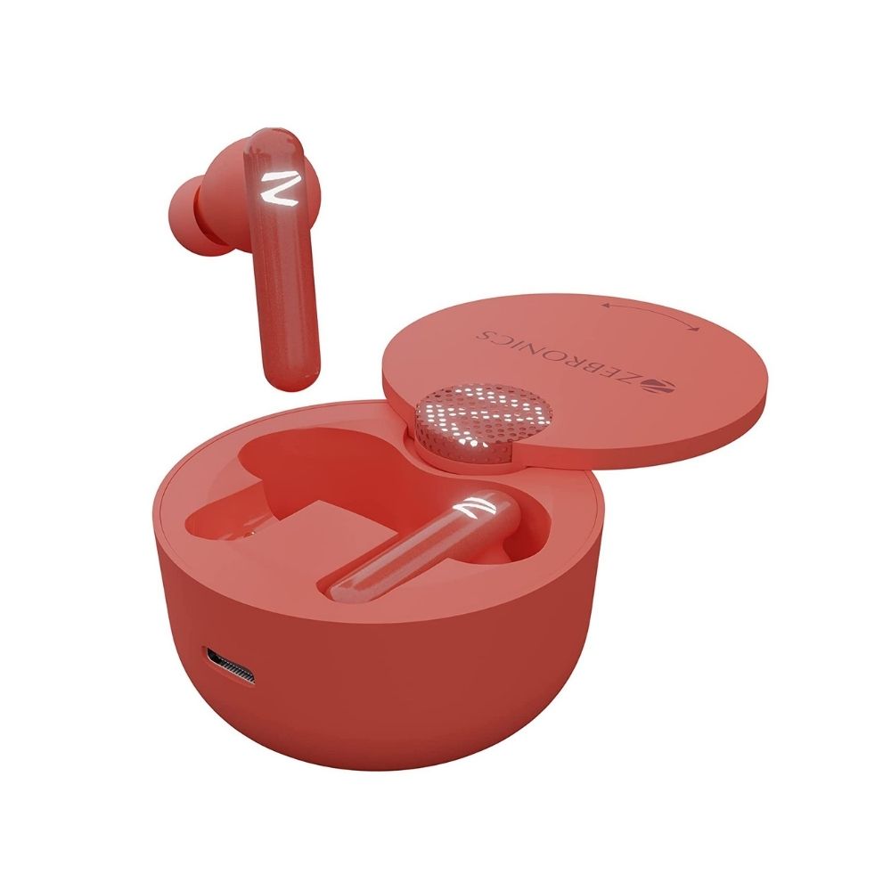 ZEBRONICS Zeb-Sound Bomb G1 Gaming Bluetooth Truly Wireless in Ear Earbuds-(Red)
