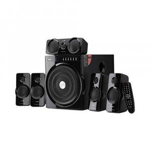 F&amp;D F6000X Powerful 135W Bluetooth Home Audio Speaker &amp; Home Theater System (5.1, Black)