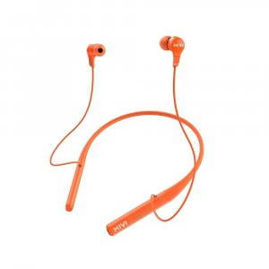 Mivi Collar 2B Bluetooth Wireless in Ear Earphones, Bluetooth 5.0 with mic (Orange)