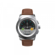 Noise NoiseFit Fusion Hybrid Smart Watch with Leather Strap (Vintage Brown)
