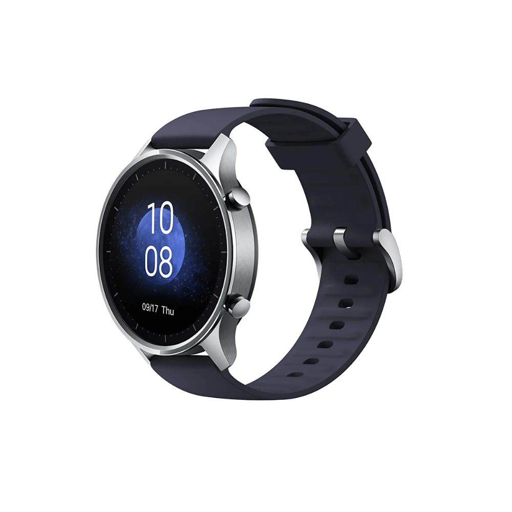 MI watch revolve (Chrome Silver) Steel Frame, 1.39” AMOLED Display, 14 Days Battery, Heart Rate, Stress and Sleep Monitoring(Crome Silver)