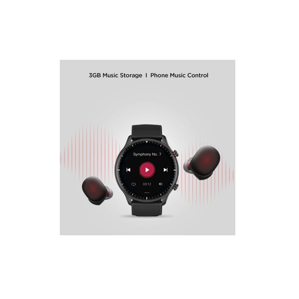 Huami Amazfit GTR 2 46mm Classic Edition Smartwatch (Obsidian Black)