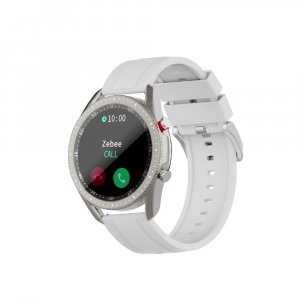 Zebronics ZEB-FIT4220CH Smart Fitness Watch (Silver)