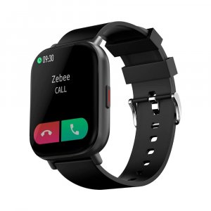 ZEBRONICS Zeb-FIT 7220CH Bluetooth Smart Watch,1.75&quot; inch Full Touch with 2.5D Curved Screen - (Black)