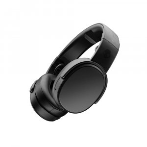 Skullcandy Crusher Wireless Bluetooth Over The Ear Headphone with Mic-(Black)