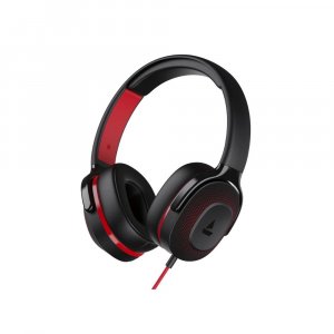 boAt BassHeads 950v2 Wired Over Ear Headphones with Mic(Raging Black)