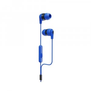 Skullcandy Inkd Plus Wired in-Earphone with Mic-(Cobalt Blue)