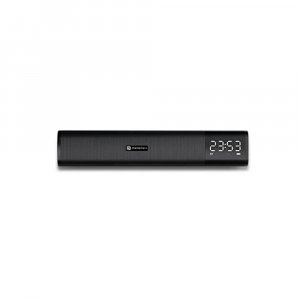 Portronics Decibel 1 10W Wireless Soundbar with TWS, Bluetooth 5.0, Clock &amp; Alarm, Upto 6Hrs Playtime (Black)