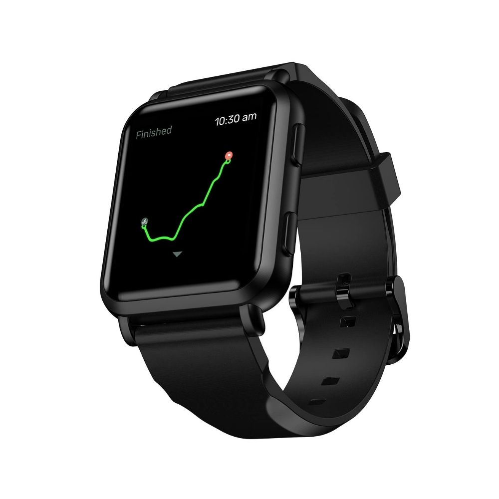 Noise ColorFit Nav Plus Smartwatch with Built-in GPS, High Resolution Display (Stealth Black)