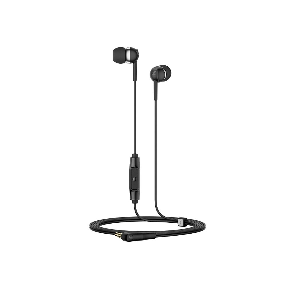 Sennheiser CX 80S Wired Headset (Black, In the Ear)