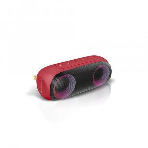 Zebronics Zeb Music Bomb X 20 W Bluetooth Speaker(Red, Stereo Channel)