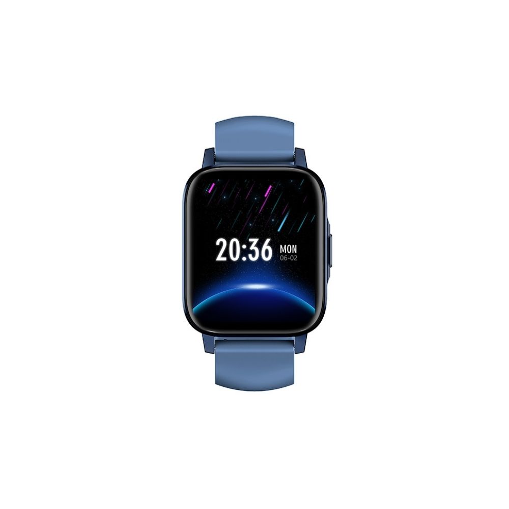 Inbase Urban Fit X Smartwatch (Blue Strap, Free Size)