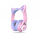 iClever BTH13 Bluetooth Headphones with Mic (Purple)