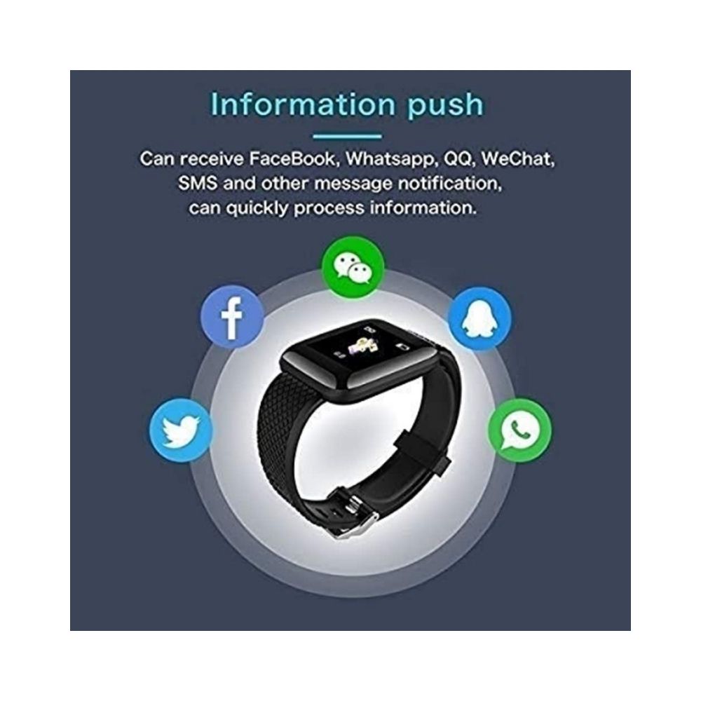 SHOPTOSHOP Smart Band ID116MY Fitness Tracker Watch