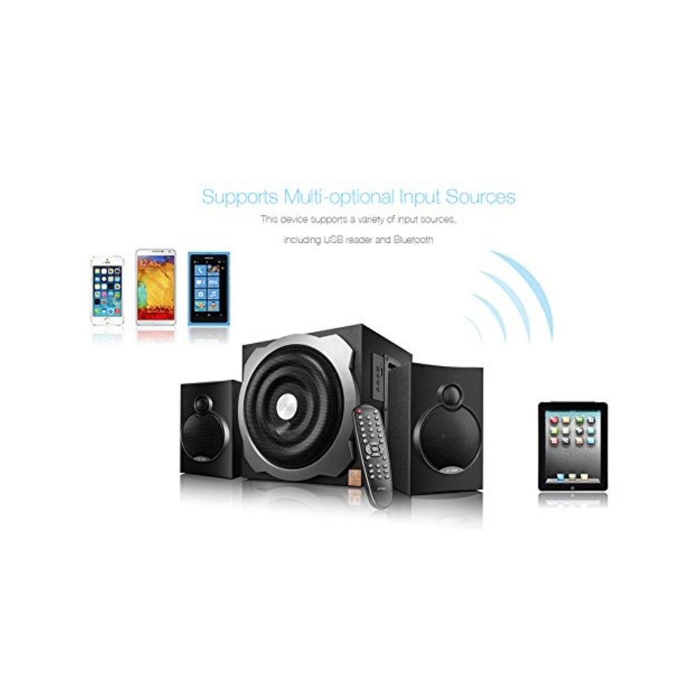 F&D A521X 52 Watt 2.1 Channel Wireless Bluetooth Multimedia Speaker
