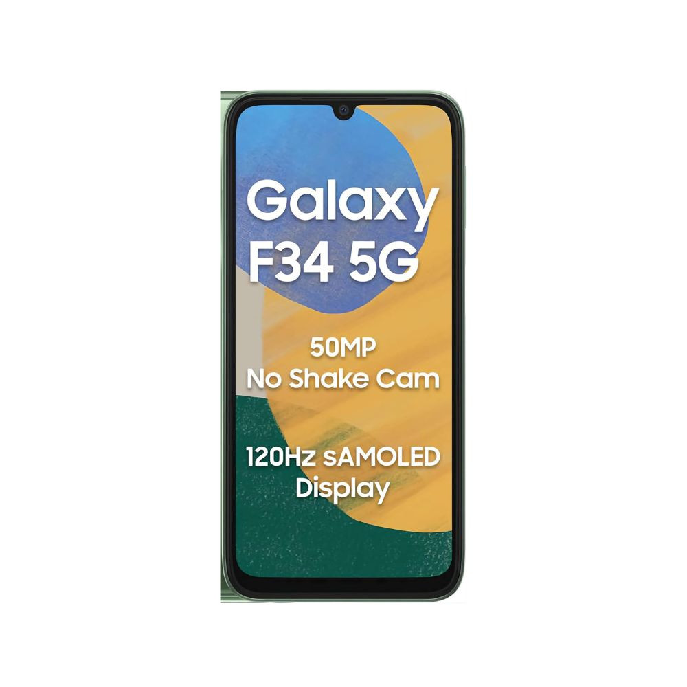 Ssmsung Galaxy F34 5G (Electric Black, 8 GB RAM, 128 GB Storage)