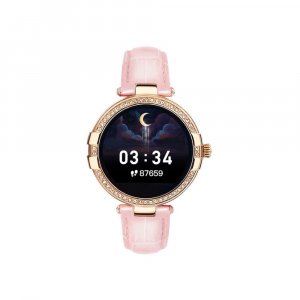 French Connection R8 series Women smartwatch(40 MM dial) with Full Touch HD screen - Pink