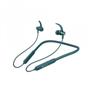 Portronics Harmonics 216 HD Stereo Wireless Bluetooth 5.0 Sports Headset with High Bass-(Green)