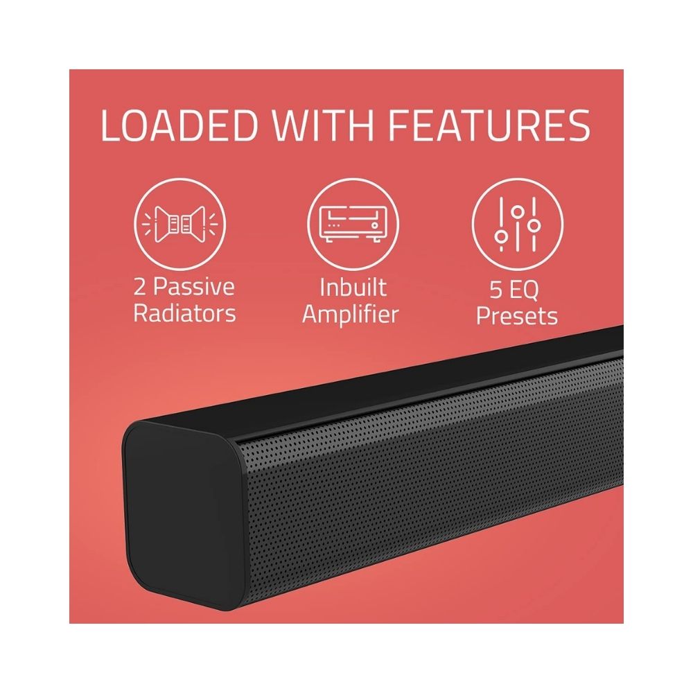 Artis BT-X3 40 Watts Wireless Bluetooth 5.0 Soundbar (Black)
