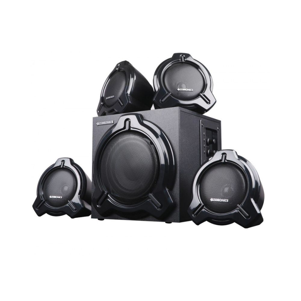 Zebronics Electro BT RUCF 60 W Bluetooth Home Theatre (Black, 4.1 Channel)