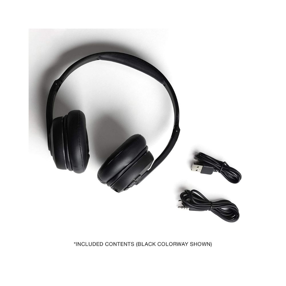 Skullcandy Cassette Wireless On-Ear Headphone with Mic-(Black)