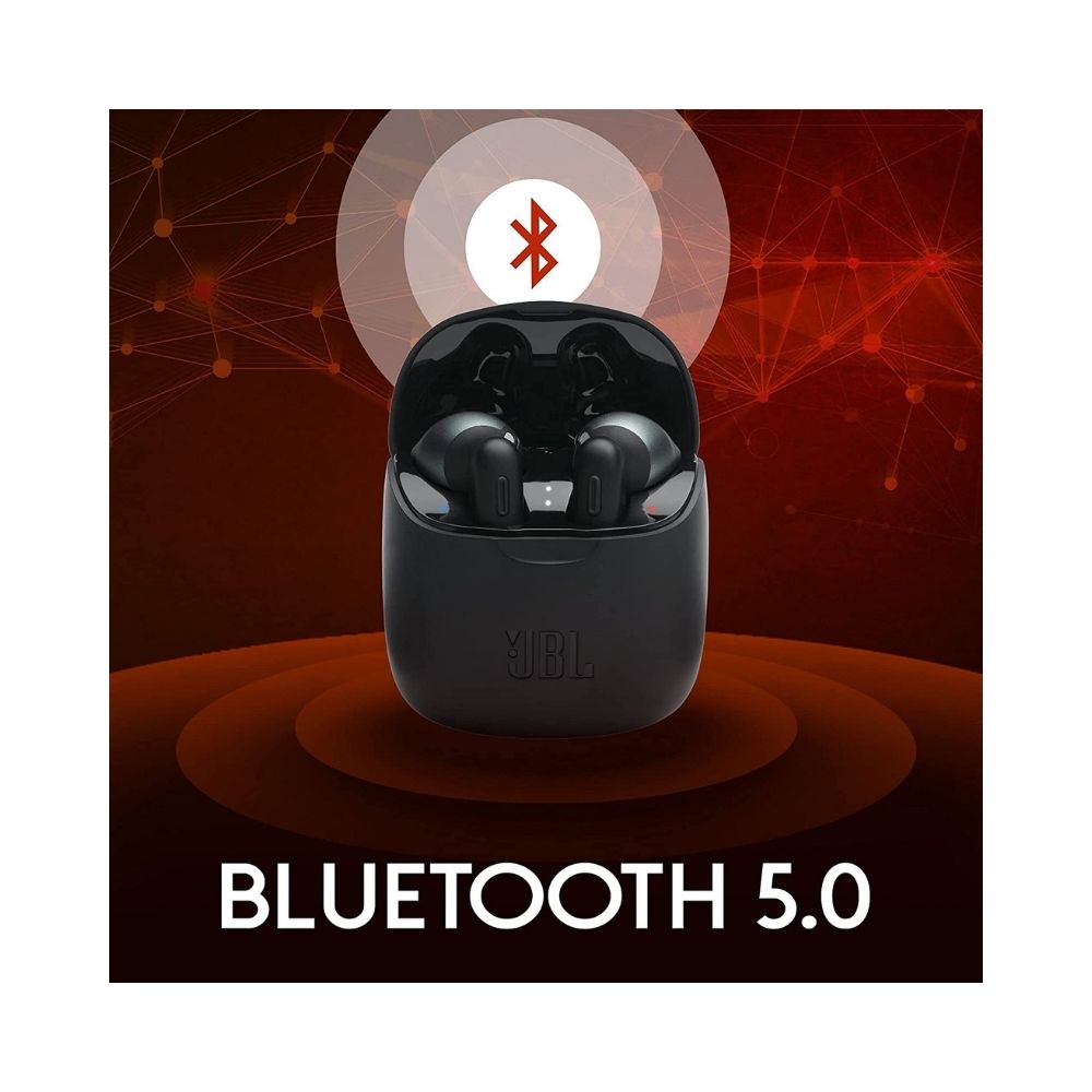 JBL Tune 225TWS Bluetooth Earbuds(Black)