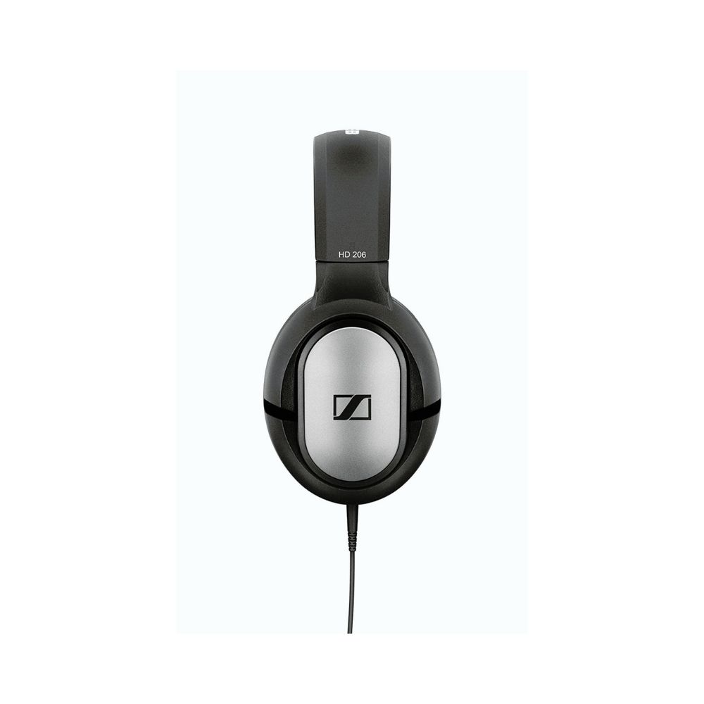 Sennheiser HD 206 Wired without Mic Headset  (Black)