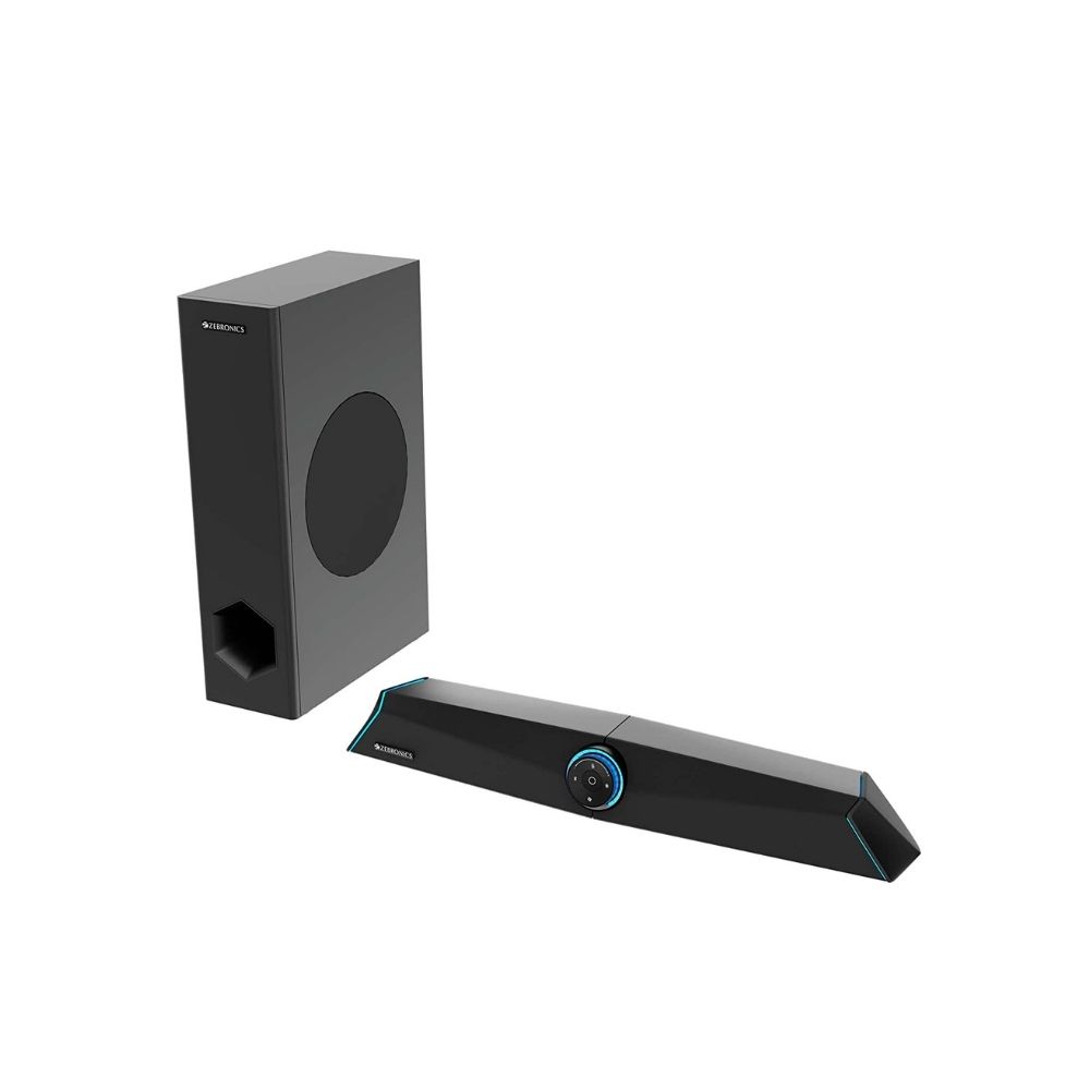 ZebronicsS Zeb-Sonic Bar 100 120 W Bluetooth Gaming Speaker (Black, 2.1 Channel)