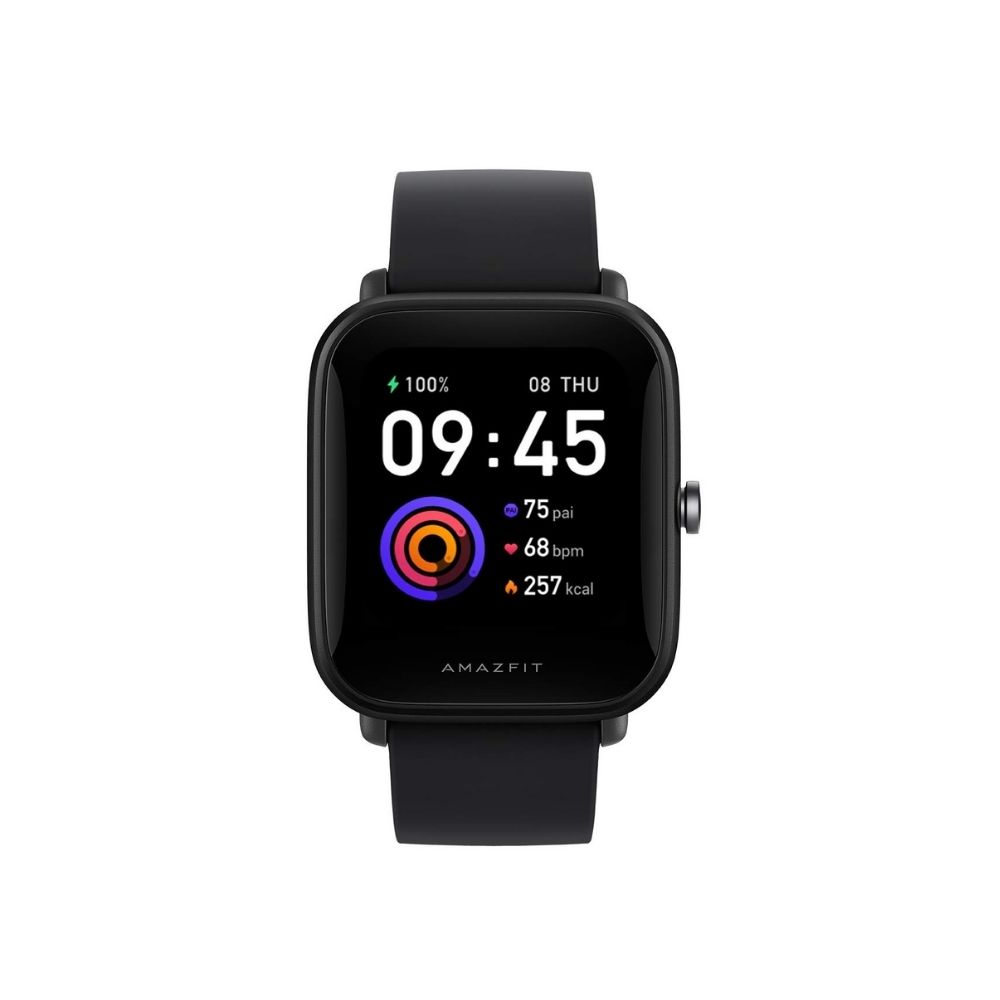 Huami Amazfit Bip U Smartwatch  (Black Strap, Regular)