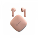Portronics Harmonics Twins S2 Wireless Sports Earbuds Bluetooth 5.0 I Voice Assistant I 20 Hrs Playtime with Case I Type C Charging (Pink)