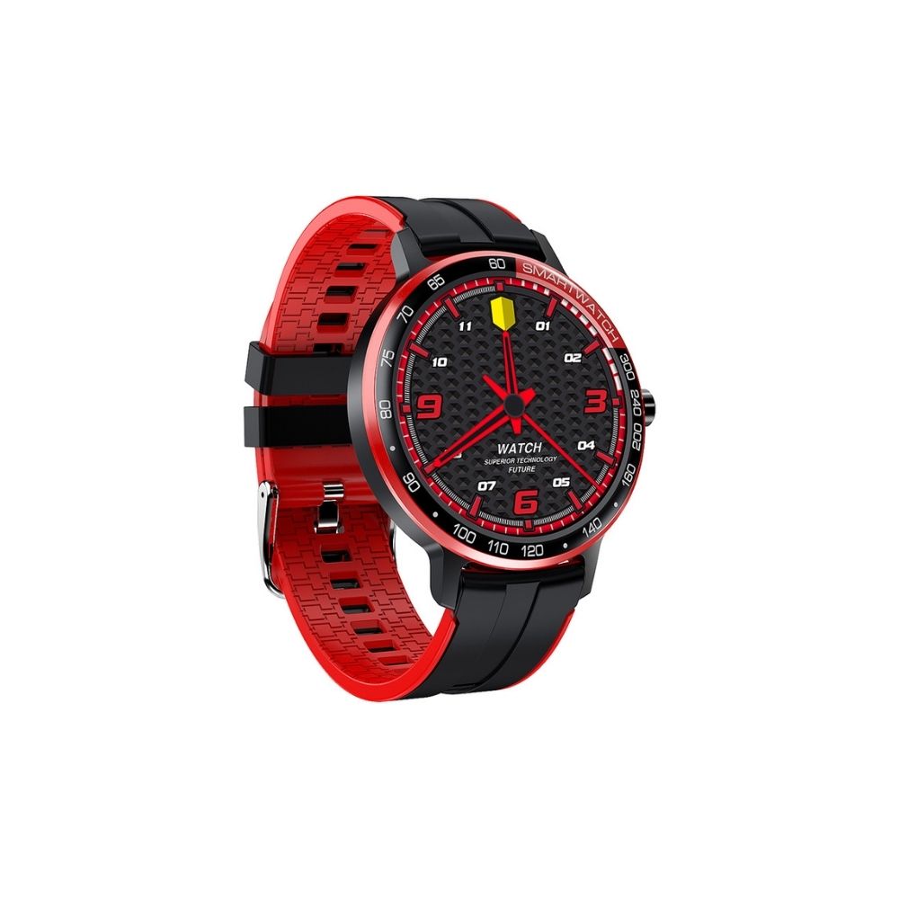 Inbase Urban Play Smartwatch  (Red Strap, Free Size)
