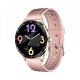 Zebronics Zeb-FIT3220CH Smart Fitness Watch with Full Touch TFT Round Display - (Gold Rim + Gold Strap)