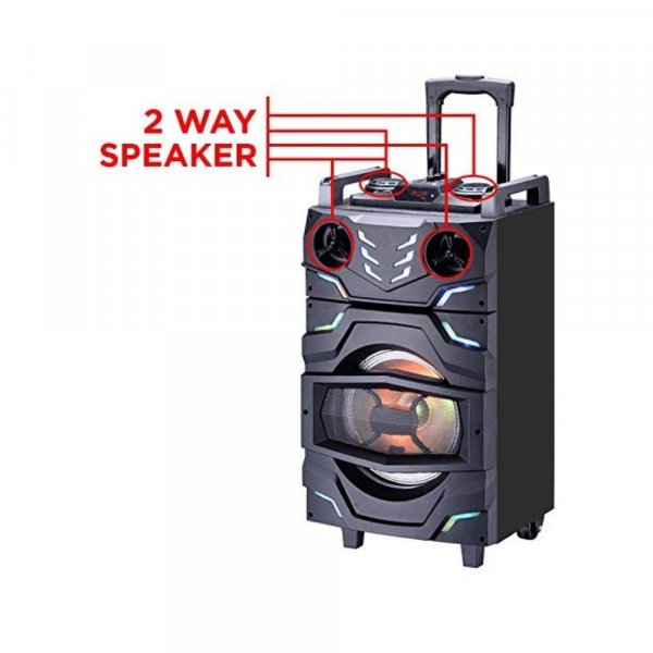 Intex trolly T-300 TUFB Bluetooth speaker 3000 W