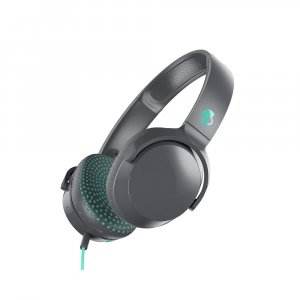 Skullcandy Riff Wired On-Ear Headphone with Mic-(Grey/Speckle/Miami)