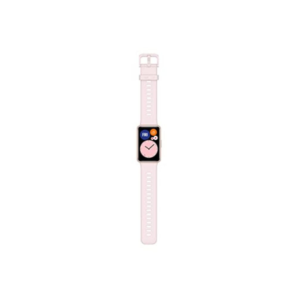 Huawei Watch FIT Smartwatch with Slim Body, 1.64” Vivid AMOLED Display(Sakura Pink)Free Size