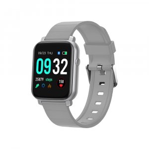 French Connection F1 Touch Screen Unisex Smartwatch with Heart Rate &amp; Blood Pressure Monitoring - Grey