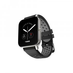 TAGG Verve Sense Smartwatch with 1.70&#039;&#039; Large Display - Silver Black, Standard