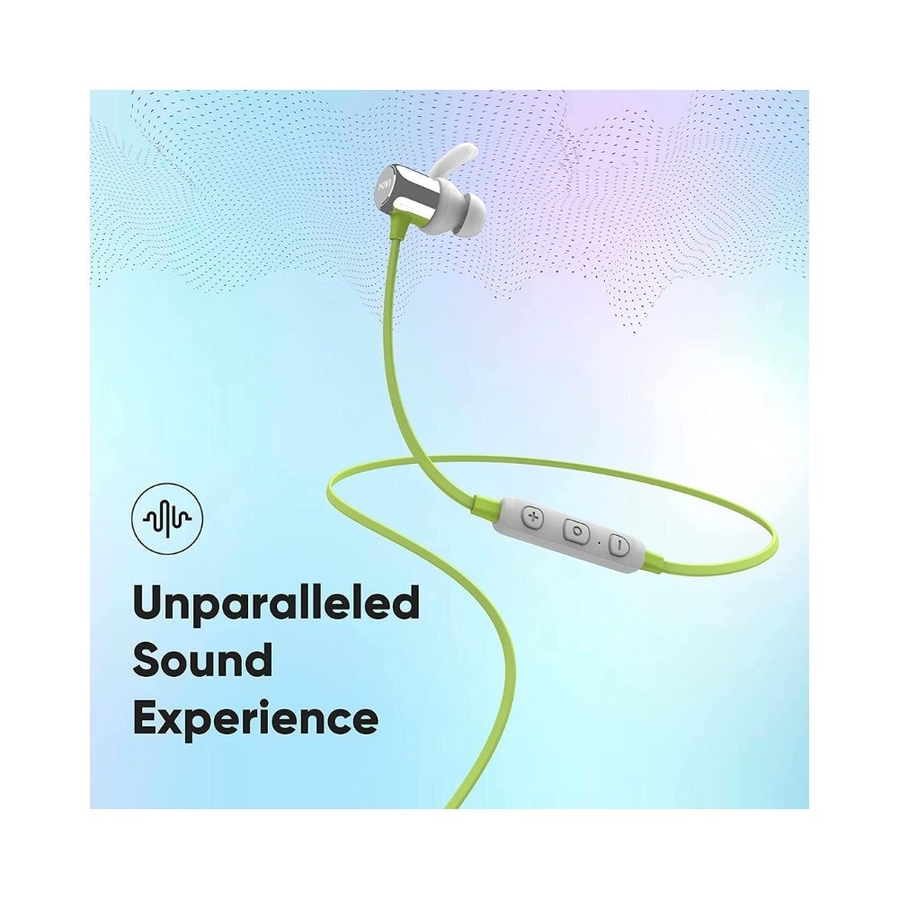 Mivi ThunderBeats 2 Upgraded Audio Bluetooth Wireless in Ear Earphones with Superior Sound, Headphones-(Grey)