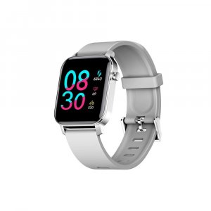 Maxima Max Pro X2 Smartwatch with Oximeter Function for SpO2, 1.4&quot; Full Touch Screen with 2.5 D Curved (Silver)