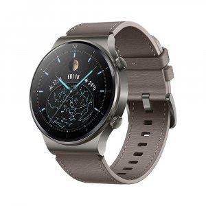 Huawei Watch GT 2 Pro Smartwatch, 1.39&quot; AMOLED HD Touchscreen, Grey, Free Size, (55025792)