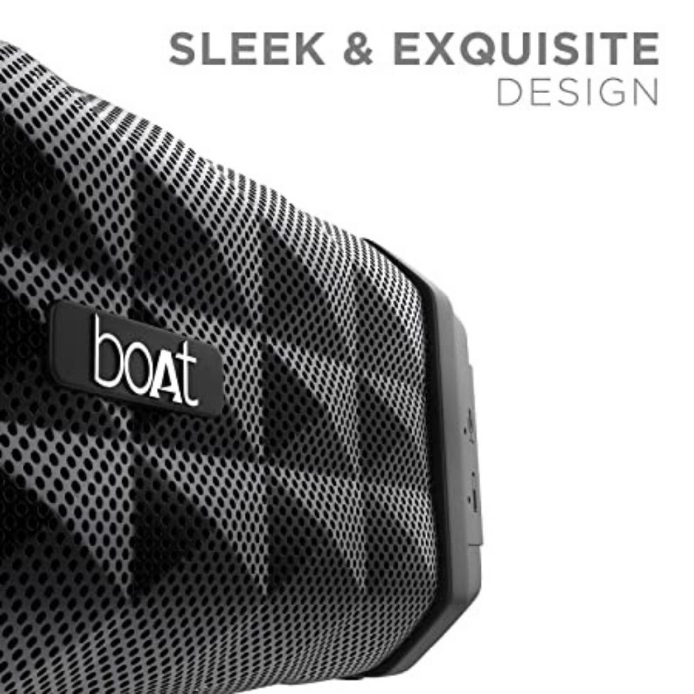boAt Stone 650 10 W Bluetooth Speaker  (Black, Stereo Channel)