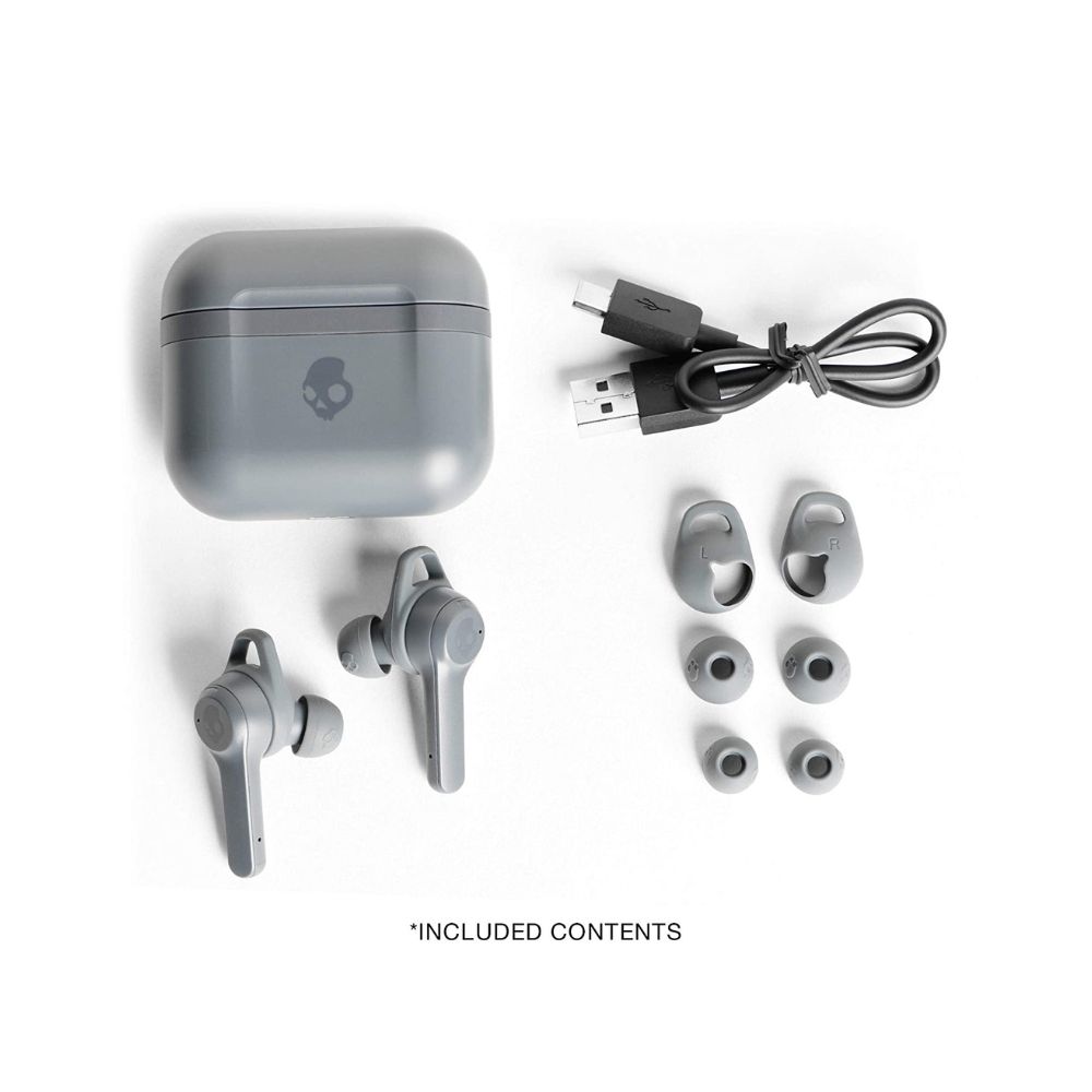 Skullcandy Indy Active Noise Cancellation (Anc) Bluetooth Truly Wireless In Ear Earbuds-(Chill Grey)