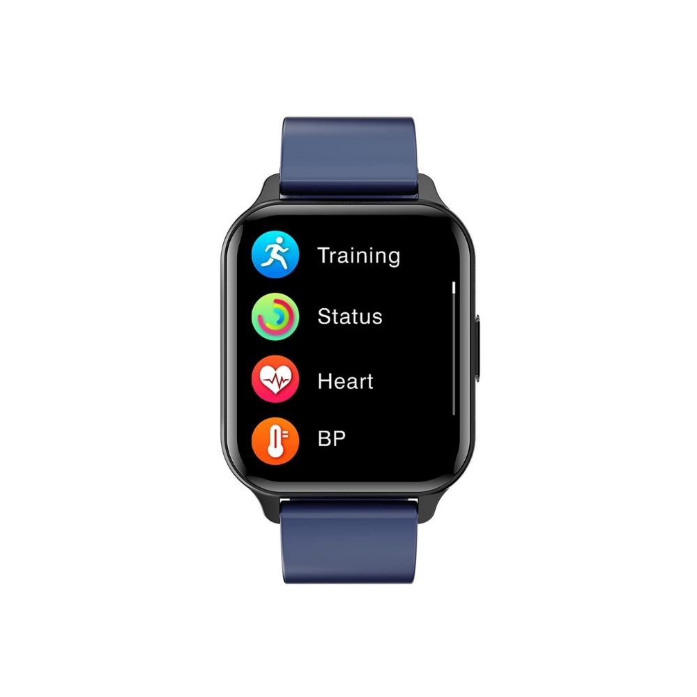 French Connection Q26 Series Unisex Smartwatch with Touch Screen (Blue)