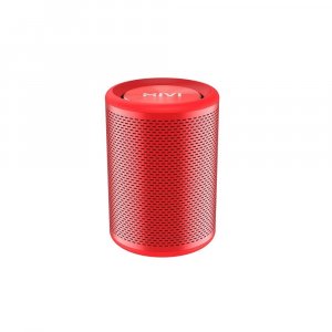 Mivi Octave 3 Wireless Bluetooth Speaker, Portable Speaker with 360° HD Stereo Sound-(Red)